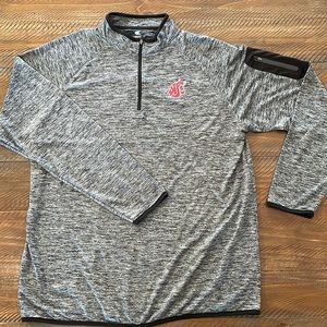 WSU College University gear lightweight pullover size Large